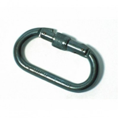 Mosquetón Acero de Tornillo SF