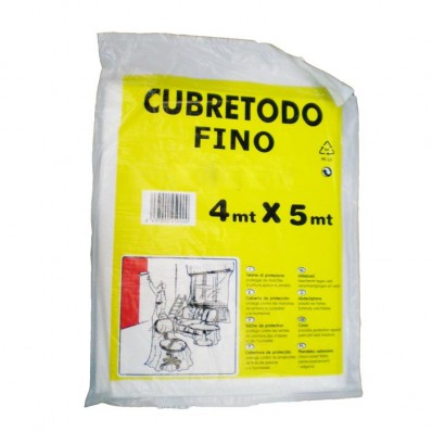 Lamina Cubretodo Fina 4 x 5m