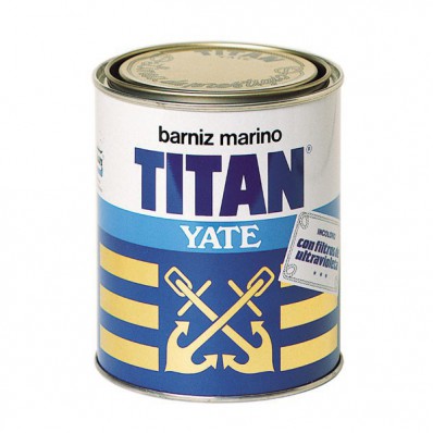 Barniz Marino Titan Yate Incoloro Bte. 4L