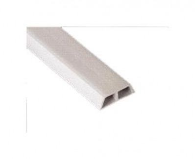 Junquiilo Hueco Pvc Monocapa Blanco 2m PL