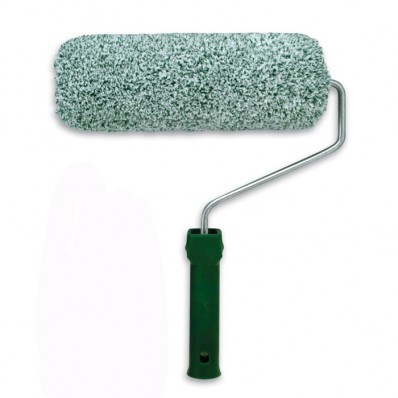 Rodillo Microfibra Verde-Gris 22 Roda