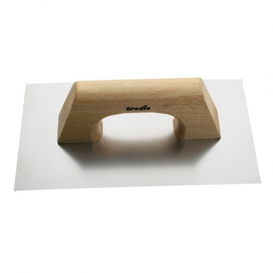 Llana Albañil rectang. 28x12 Inox. TR