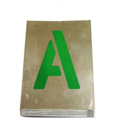 Plantilla de Letras en Aluminio 100mm