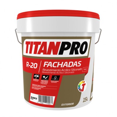 TITANPRO R-20 Revestimient Siliconat Acrílic