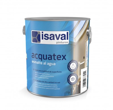 Acquatex satinado esmalte agua