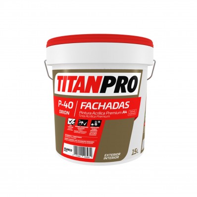TITANPRO P-40 A4 Acrilica liso fachadas