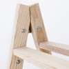 Escalera Madera 8 Peldaños Planos 