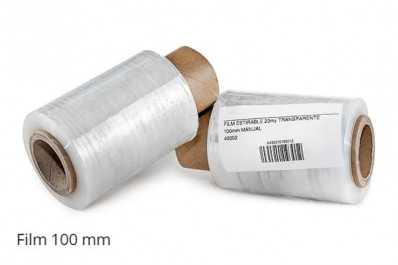 Film retractilar transp. 10cm 23micras Mini2,4kg