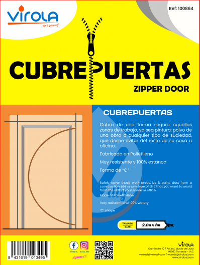 Bobina Lamina Cubretodo Medio 2x50m